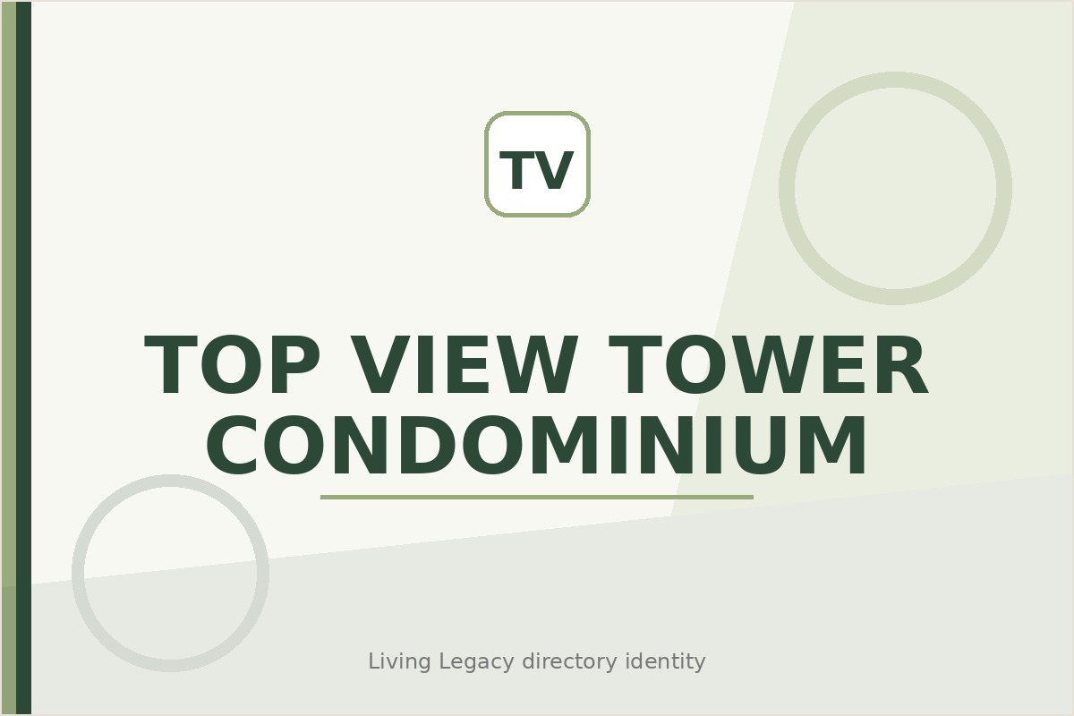 Top View Tower Condominium project