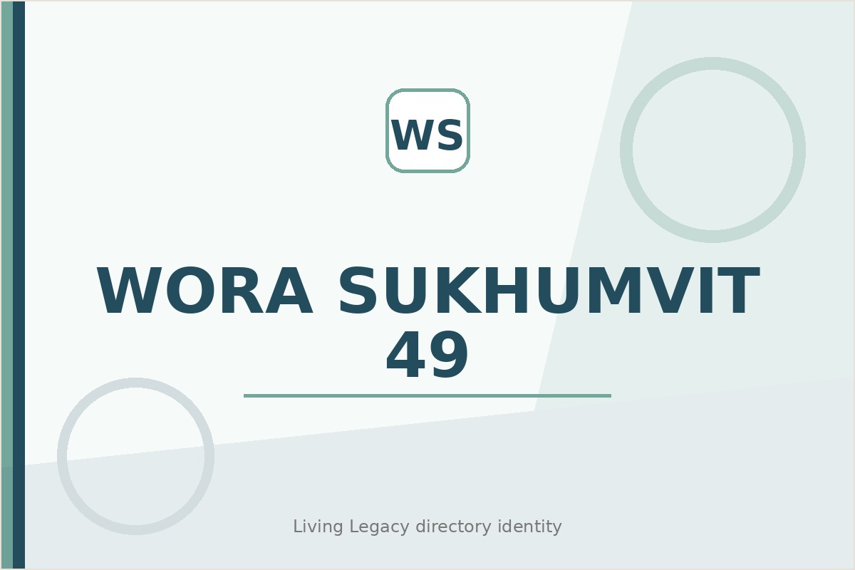 Wora Sukhumvit 49 project
