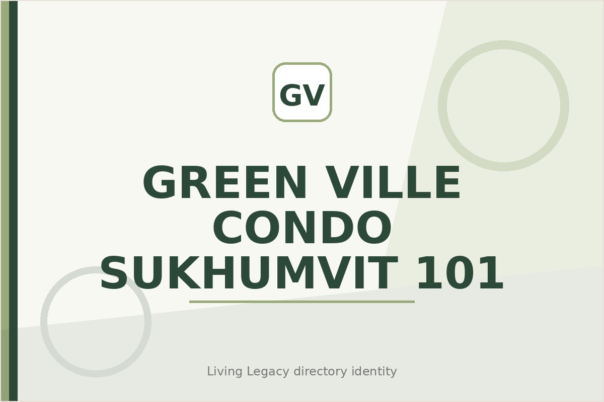 Green Ville Condo Sukhumvit 101 project