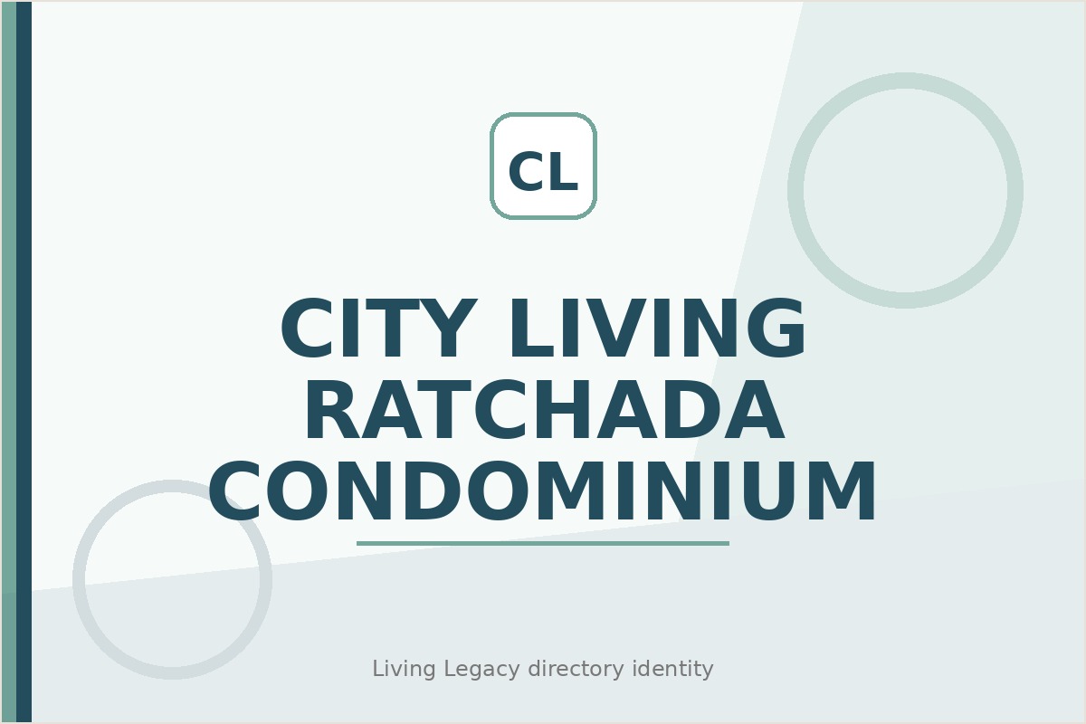 City Living Ratchada Condominium project
