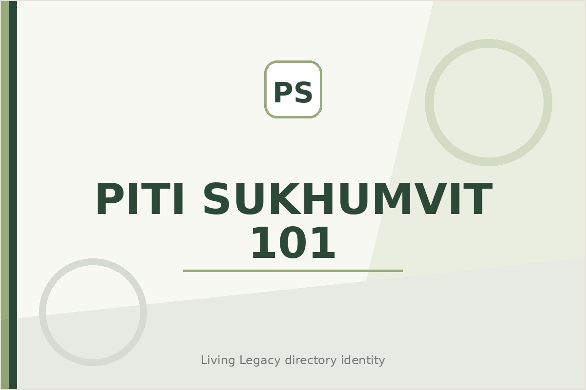 Piti Sukhumvit 101 project