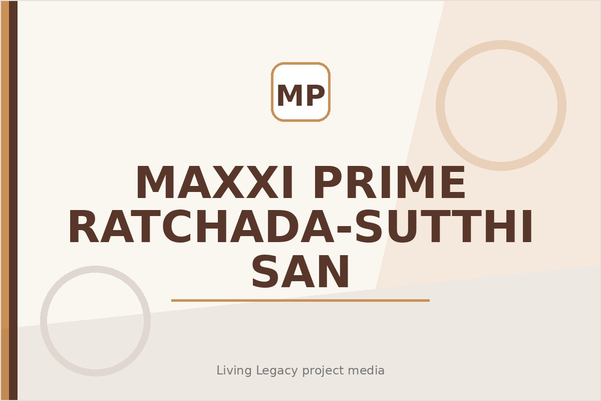 Maxxi Prime Ratchada-Sutthisan project