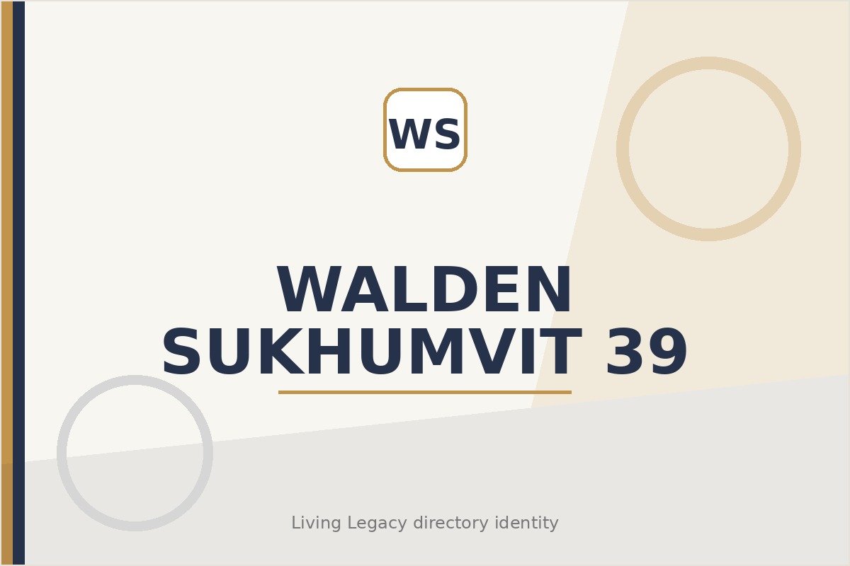 Walden Sukhumvit 39 project