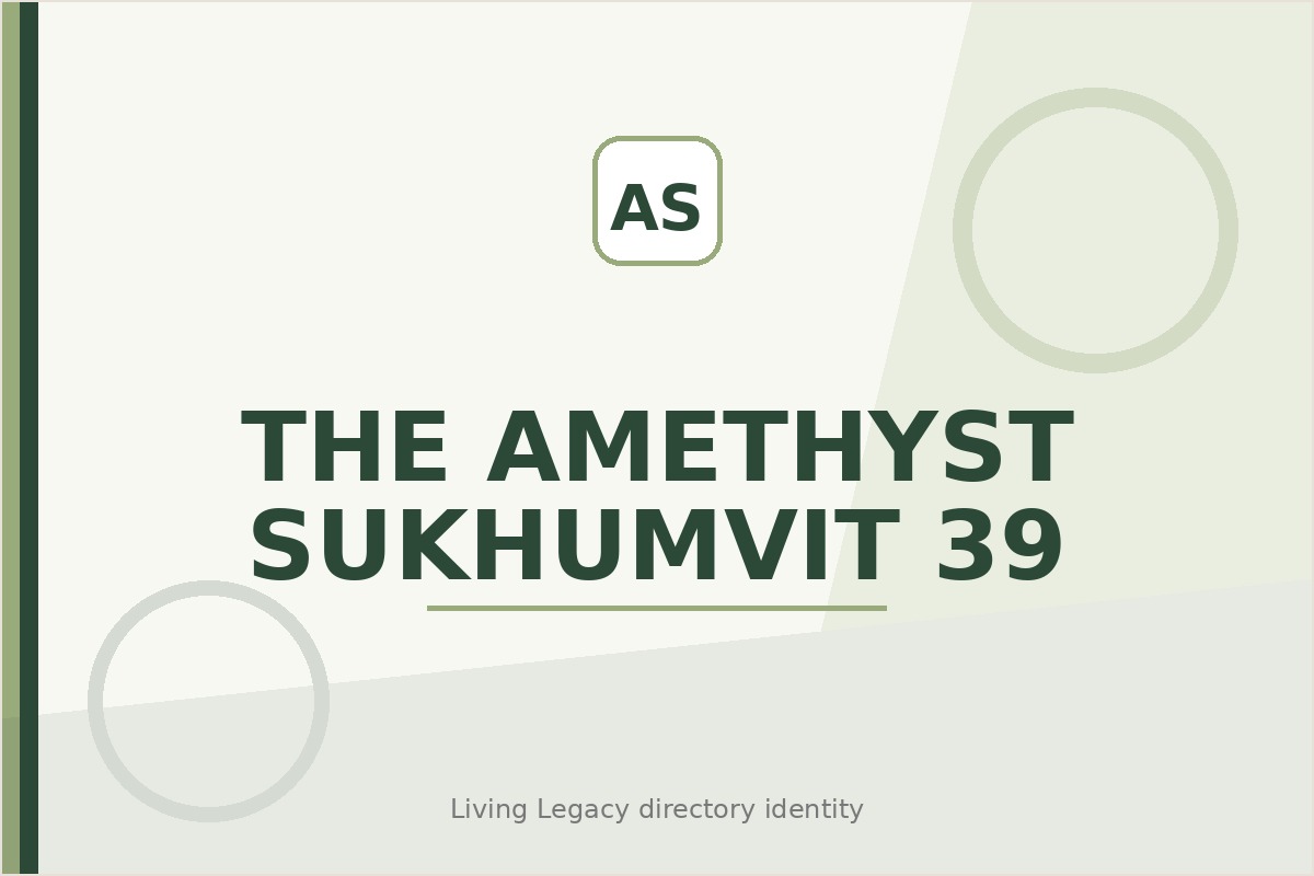 The Amethyst Sukhumvit 39 project