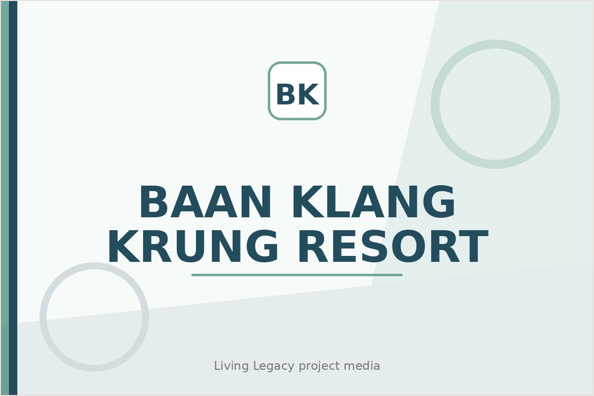 Baan Klang Krung Resort project