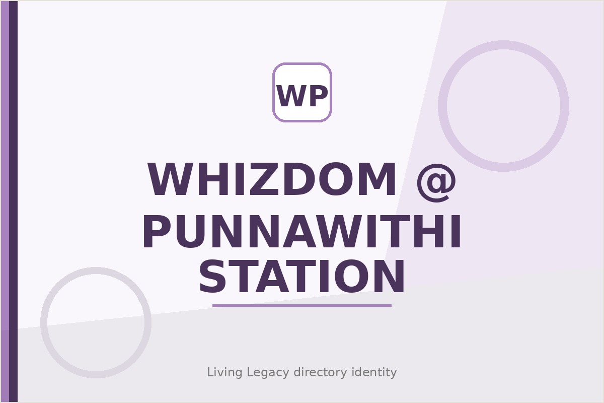 Whizdom @ Punnawithi Station project