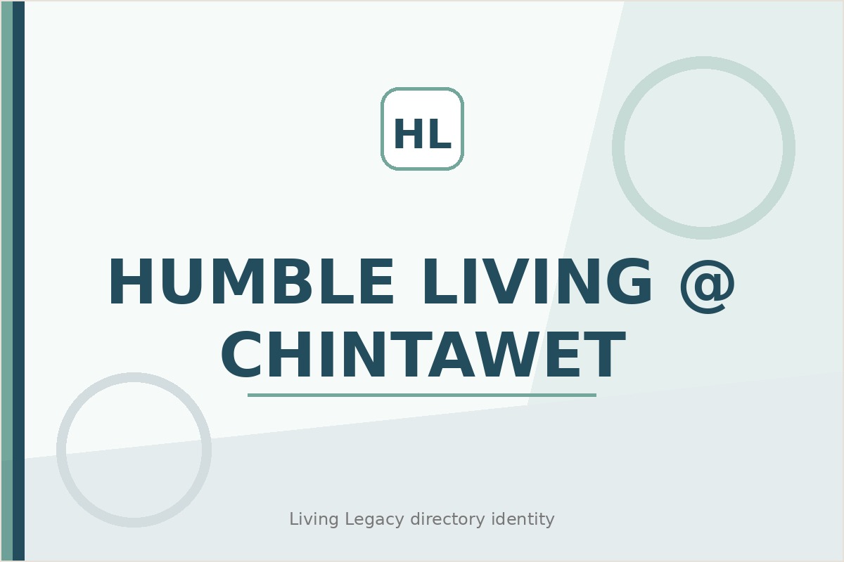 Humble Living @ Chintawet project