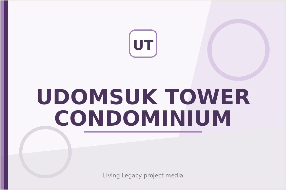 Udomsuk Tower Condominium project