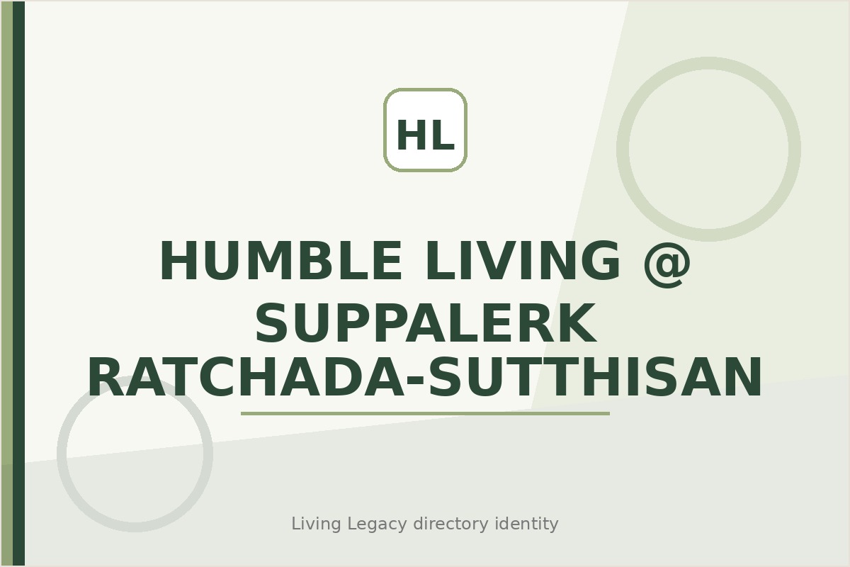 Humble Living @ Suppalerk Ratchada-Sutthisan project