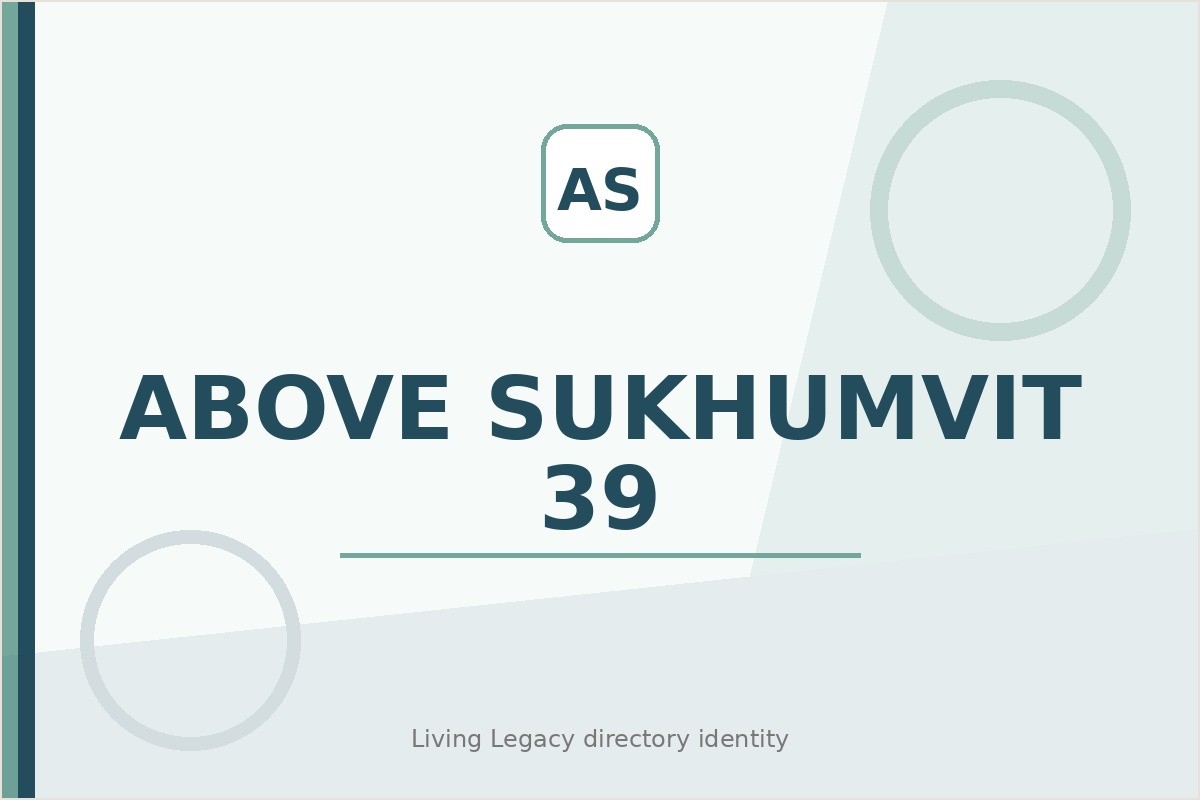 ABOVE Sukhumvit 39 project