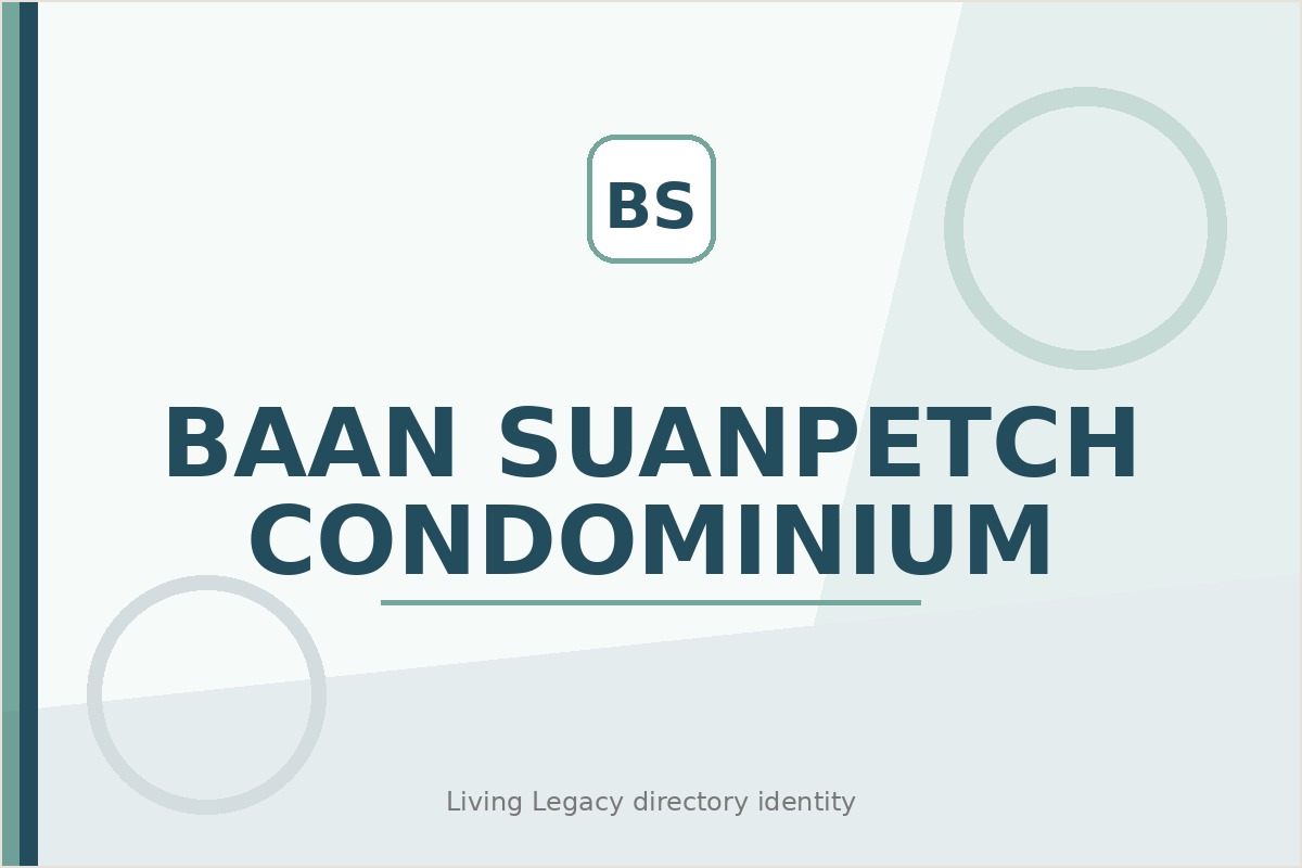 Baan Suanpetch Condominium project