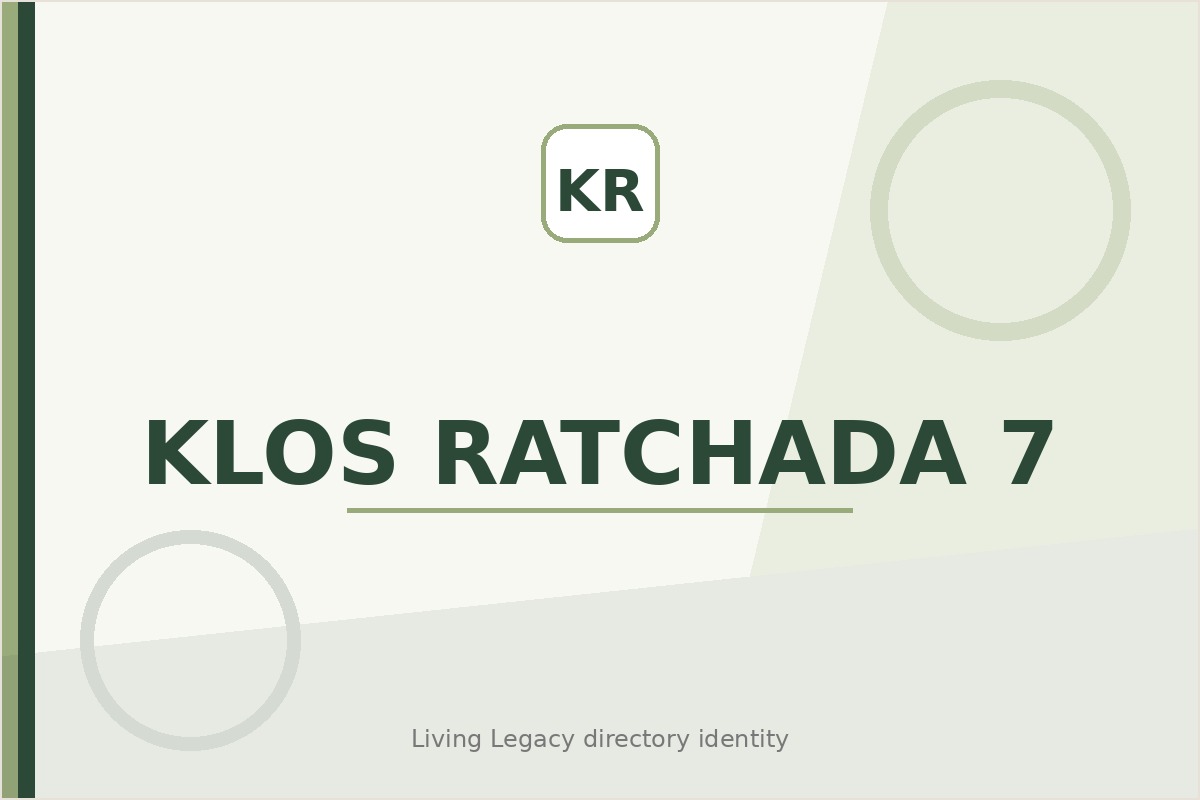 Klos Ratchada 7 project
