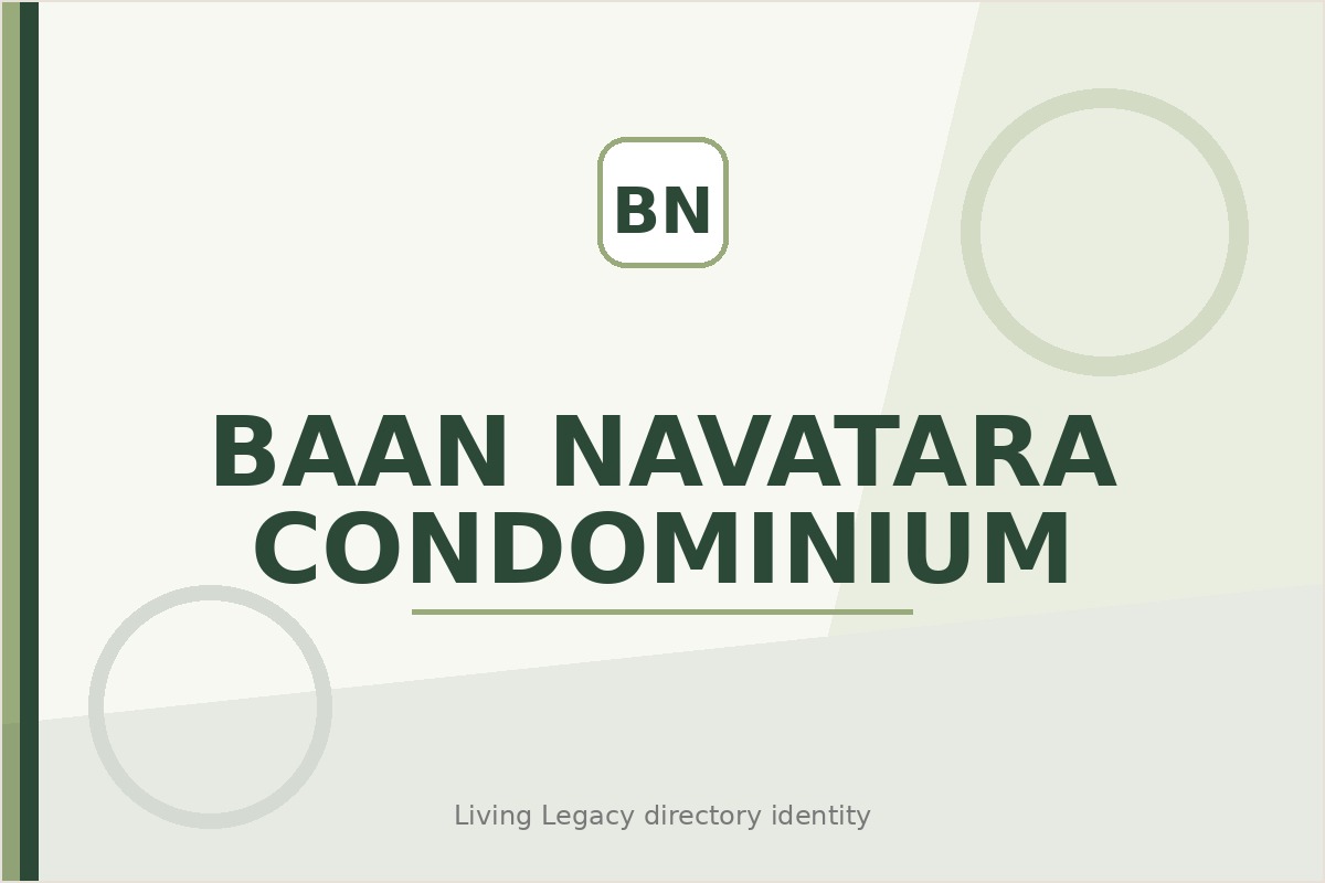 Baan Navatara Condominium project