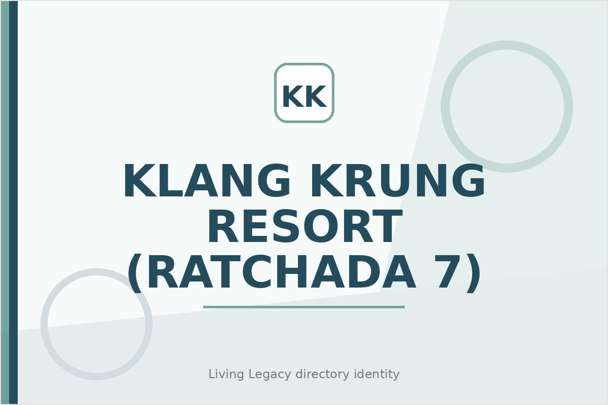 Klang Krung Resort (Ratchada 7) project