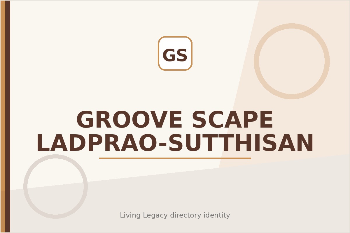Groove Scape Ladprao-Sutthisan project