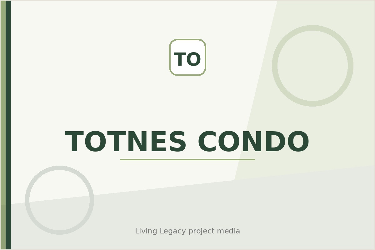 Totnes Condo project