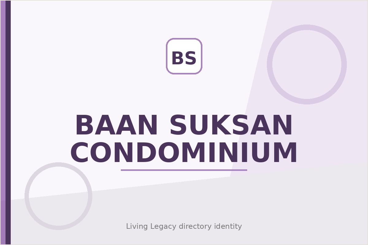 Baan Suksan Condominium project