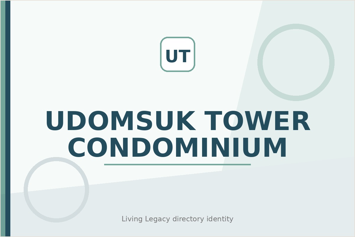 Udomsuk Tower Condominium project