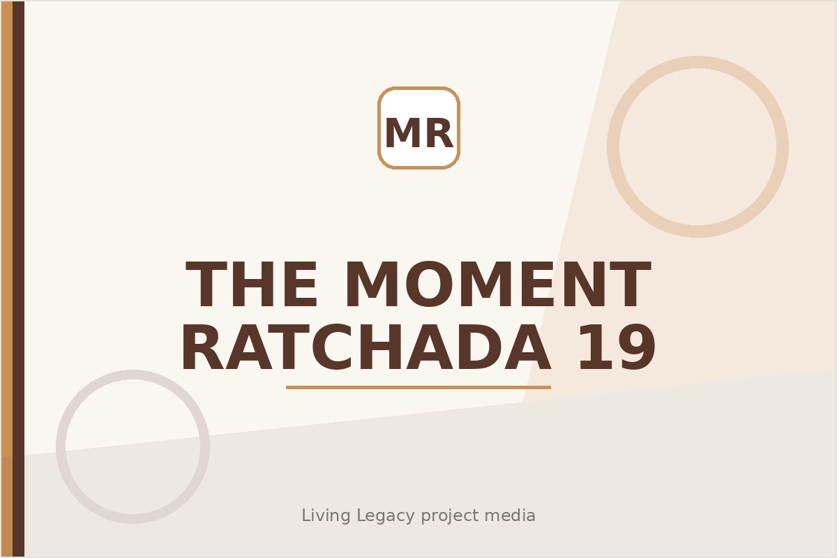 The Moment Ratchada 19 project