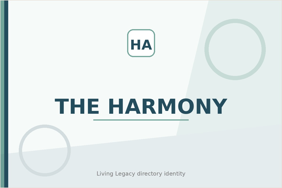 The Harmony project