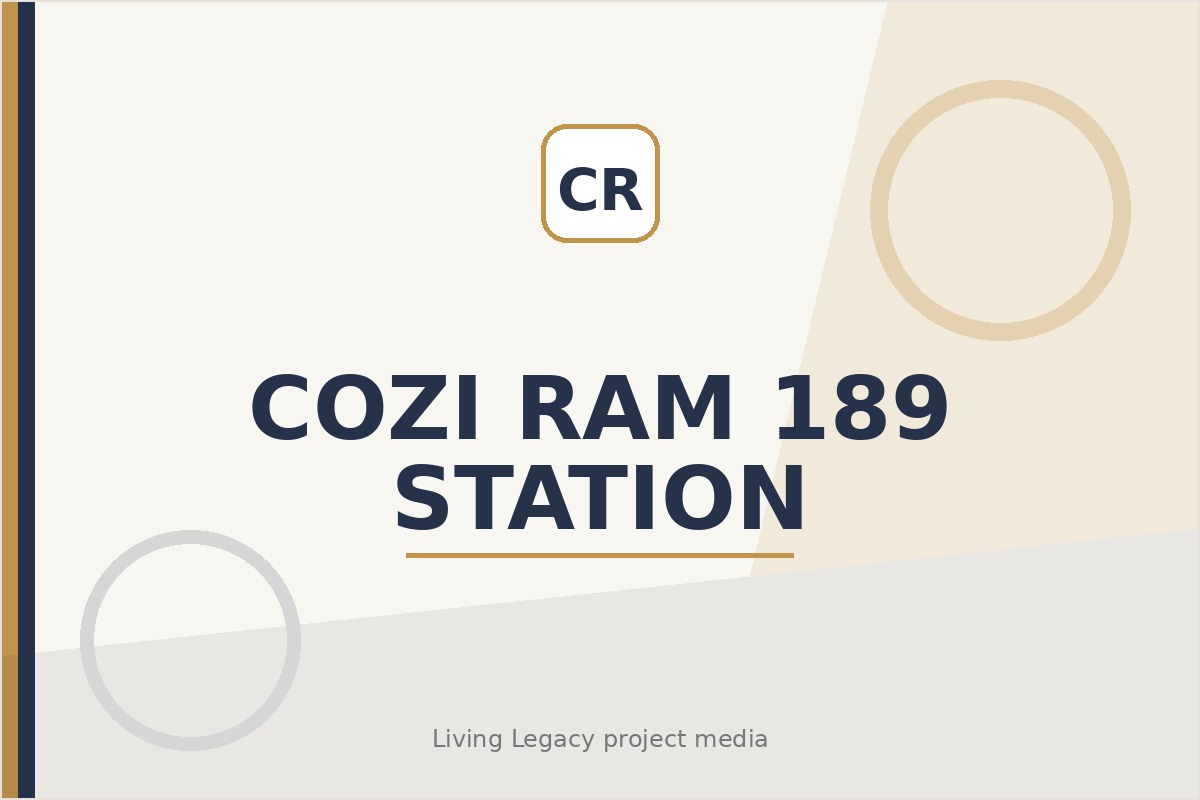 Cozi Ram 189 Station project