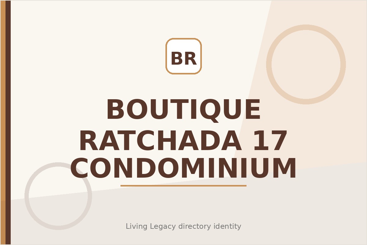 Boutique Ratchada 17 Condominium project