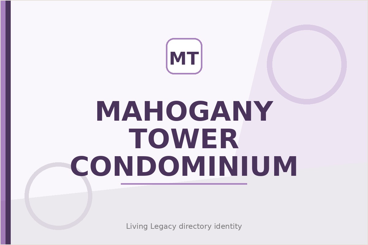 Mahogany Tower Condominium project