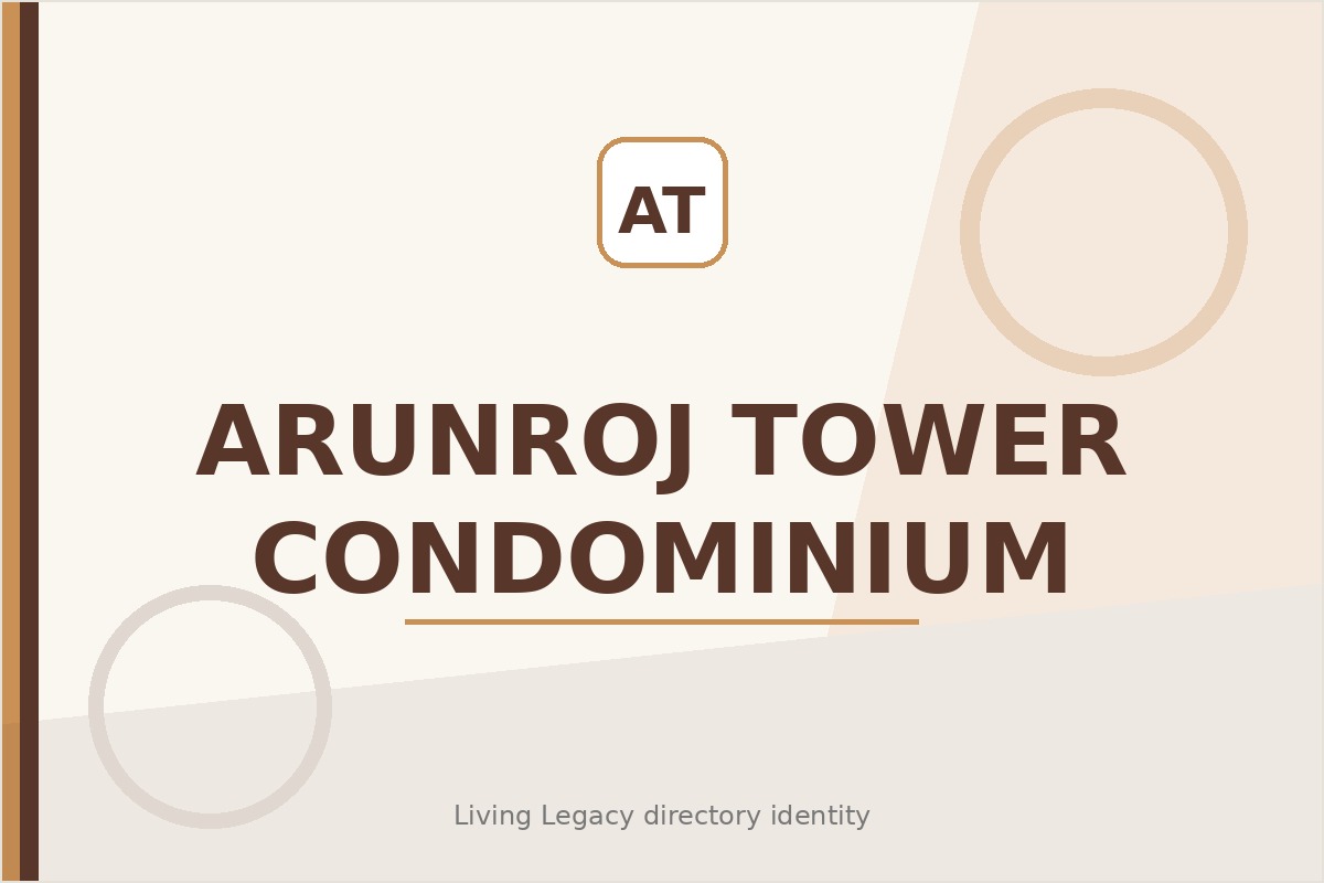 Arunroj Tower Condominium project