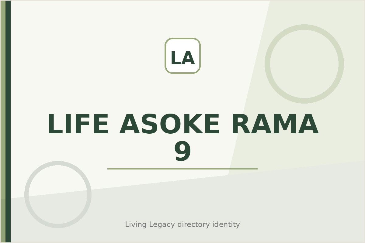 Life Asoke - Rama 9