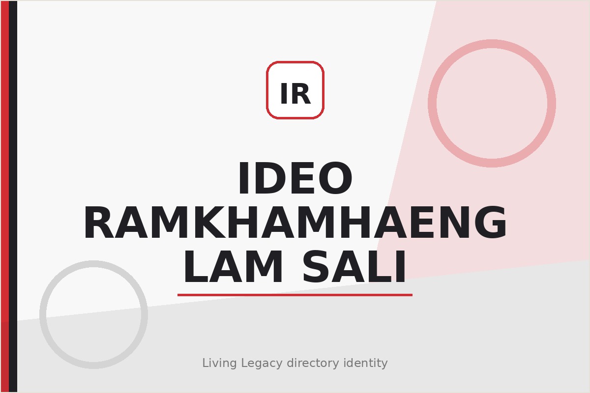 Ideo Ramkhamhaeng - Lam Sali