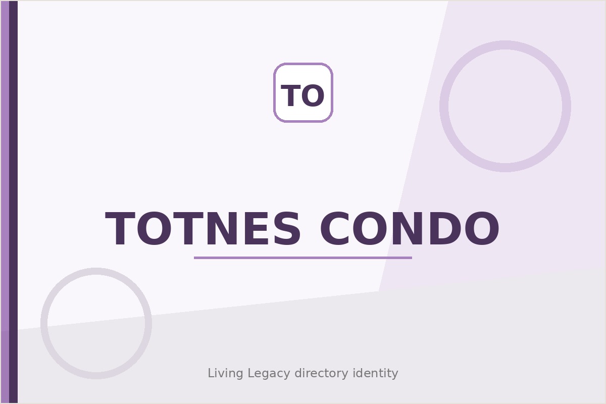 Totnes Condo project