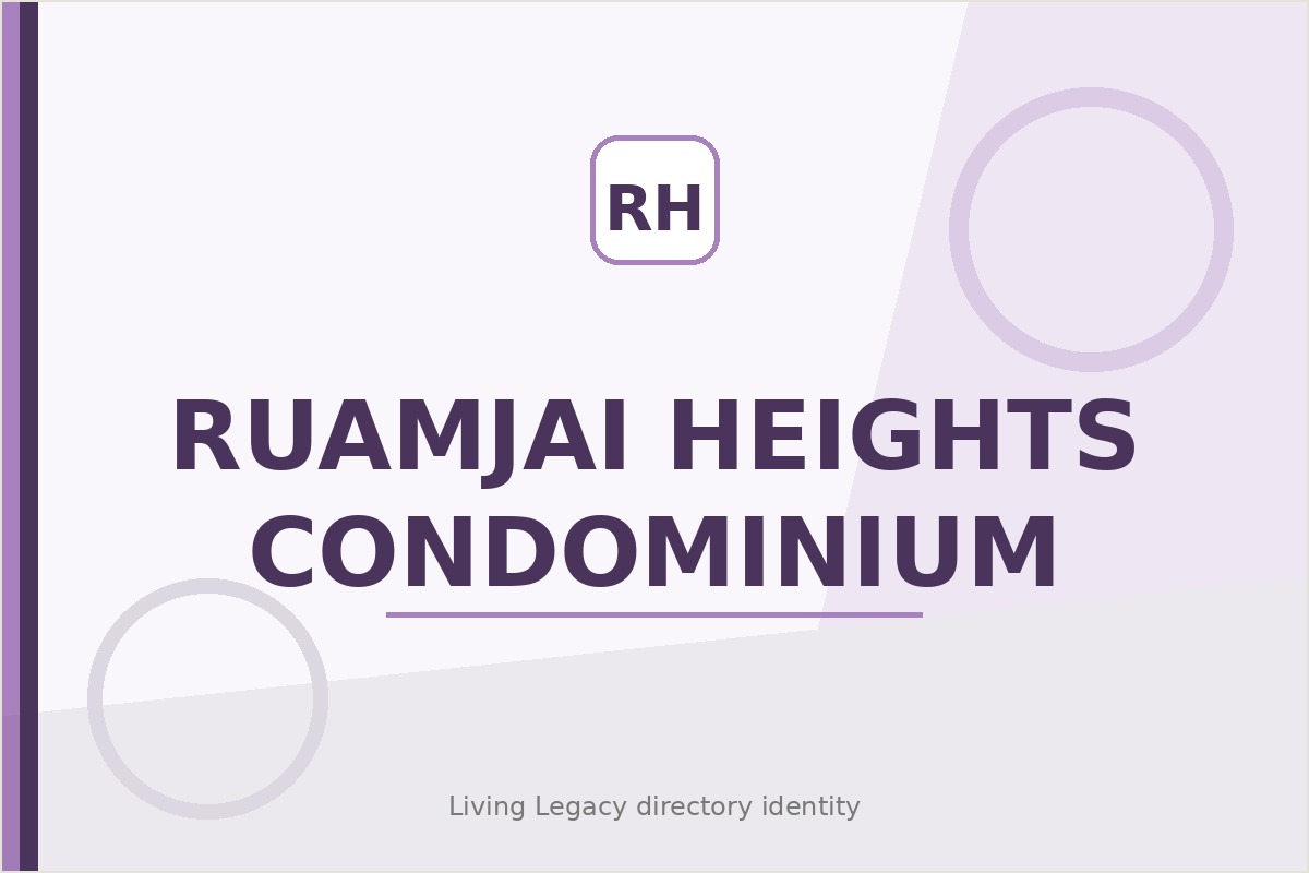 Ruamjai Heights Condominium project