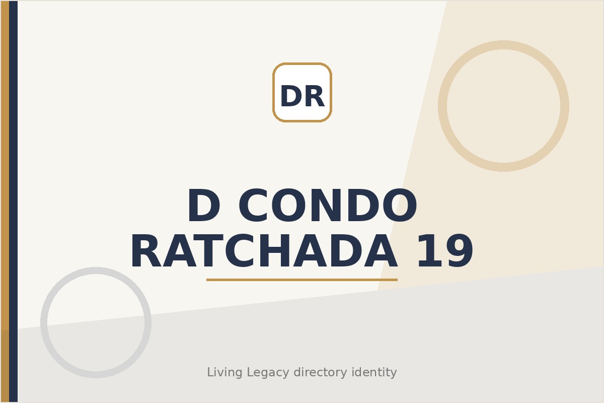 D Condo Ratchada 19 project