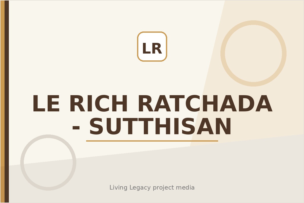 Le Rich Ratchada - Sutthisan project