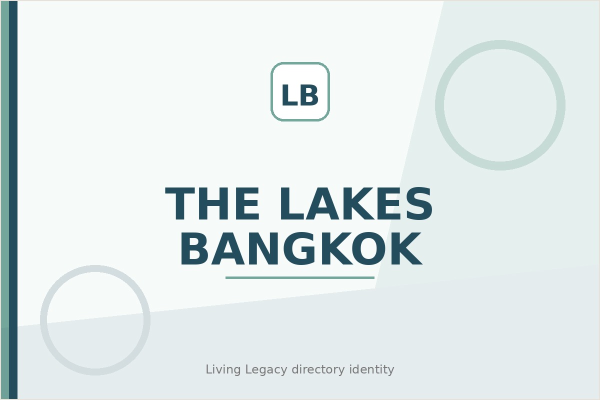 The Lakes Bangkok project