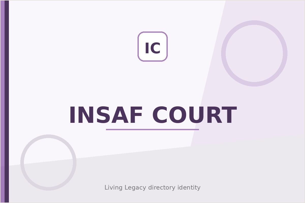 Insaf Court project