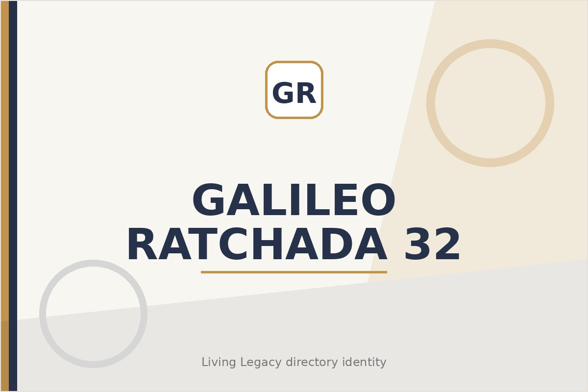 Galileo Ratchada 32 project