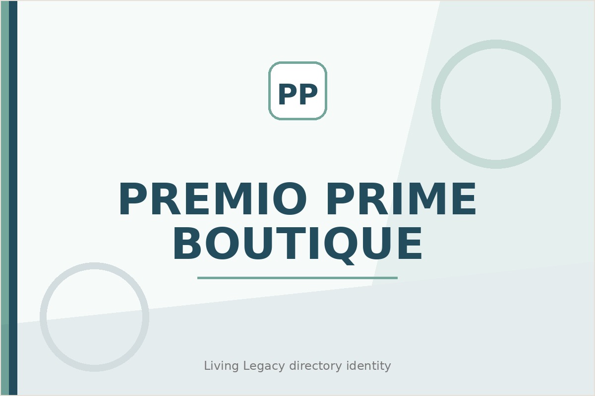 Premio Prime Boutique project