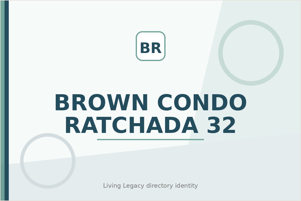 Brown Condo Ratchada 32 project