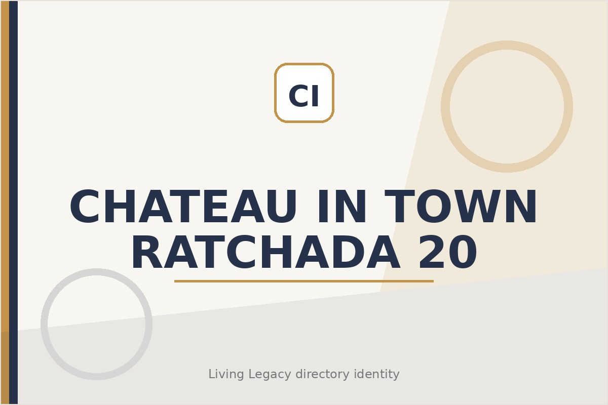 Chateau In Town Ratchada 20 project