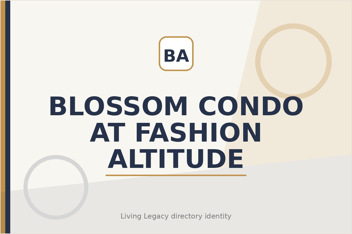 Blossom Condo at Fashion Altitude project