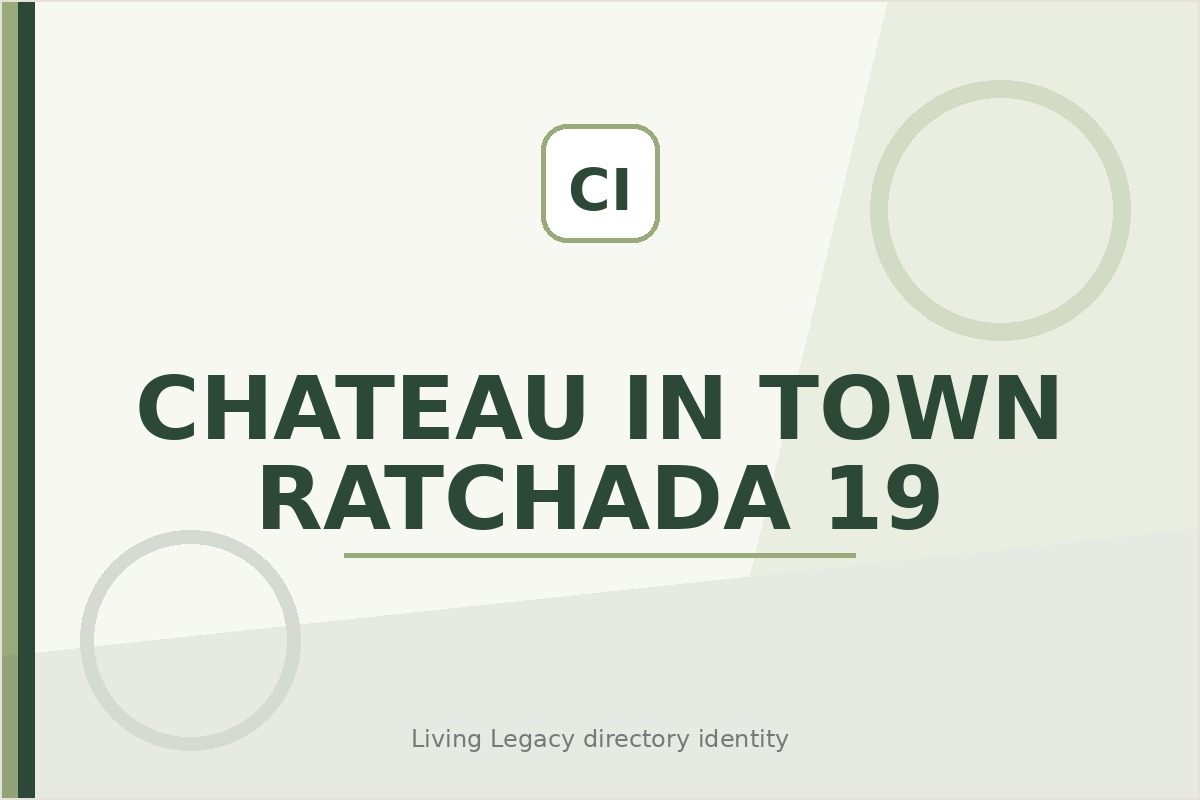 Chateau In Town Ratchada 19 project