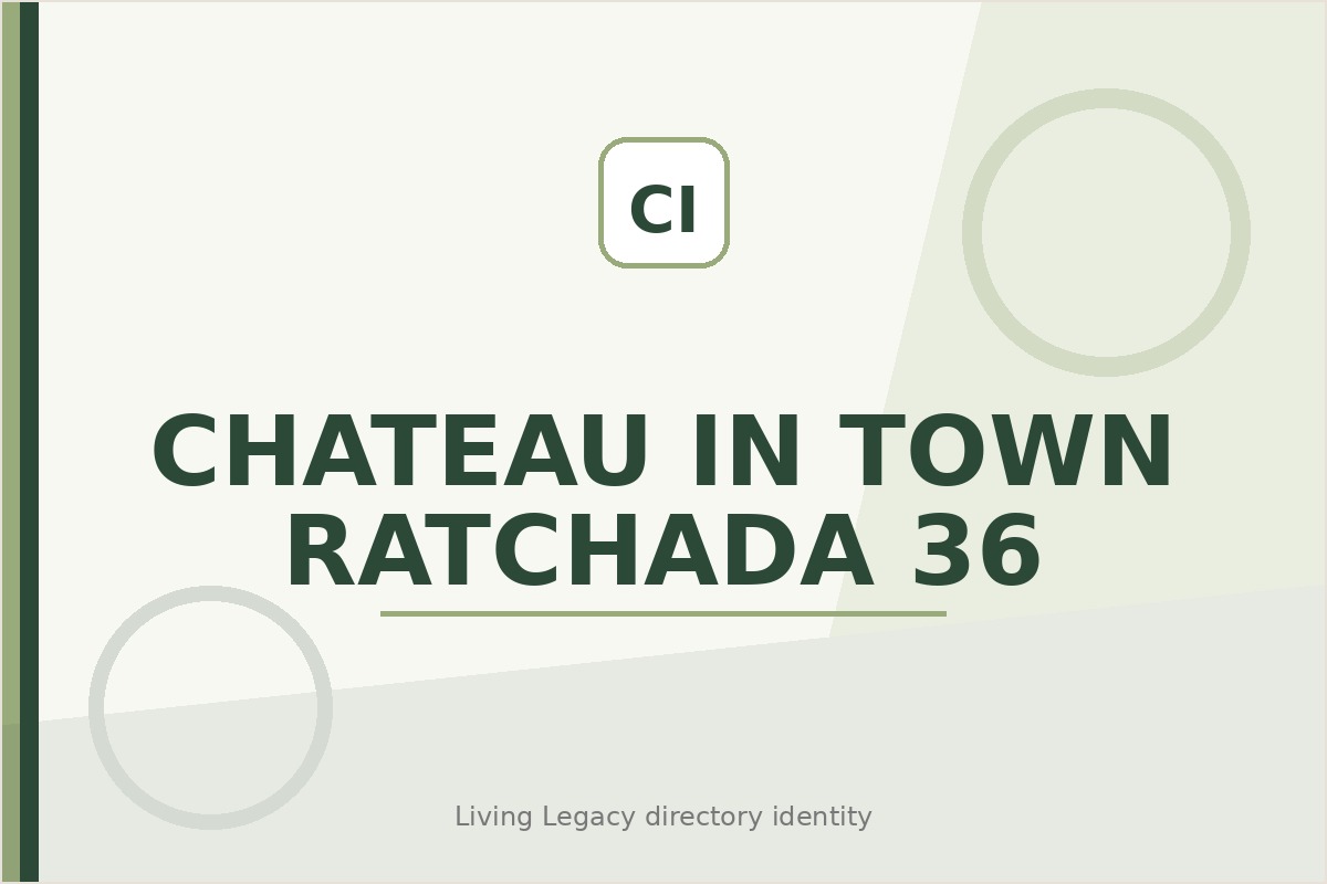 Chateau In Town Ratchada 36 project