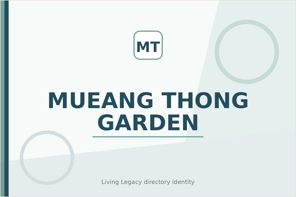 Mueang Thong Garden project