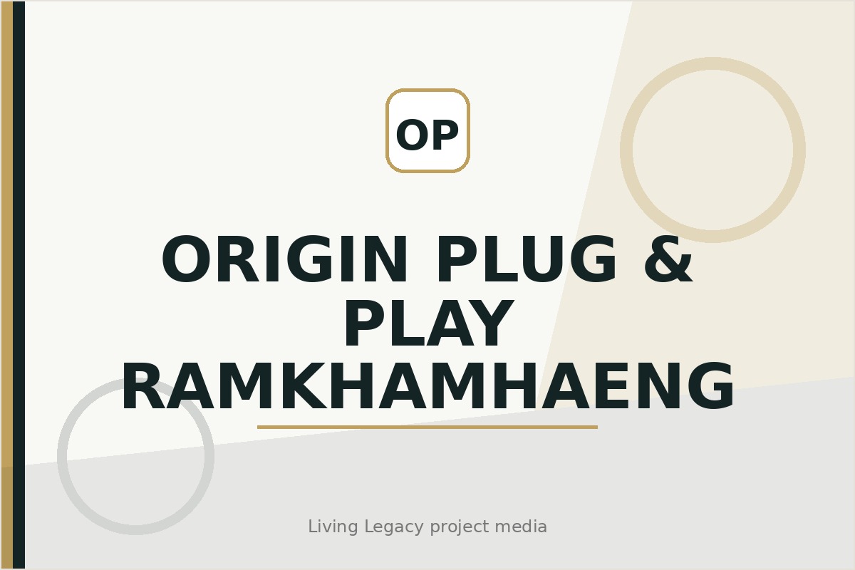 Origin Plug & Play Ramkhamhaeng Triple Station project
