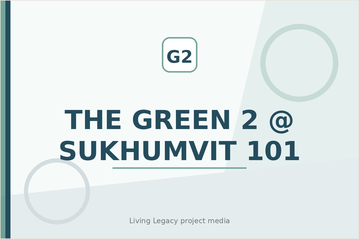The Green 2 @ Sukhumvit 101 project