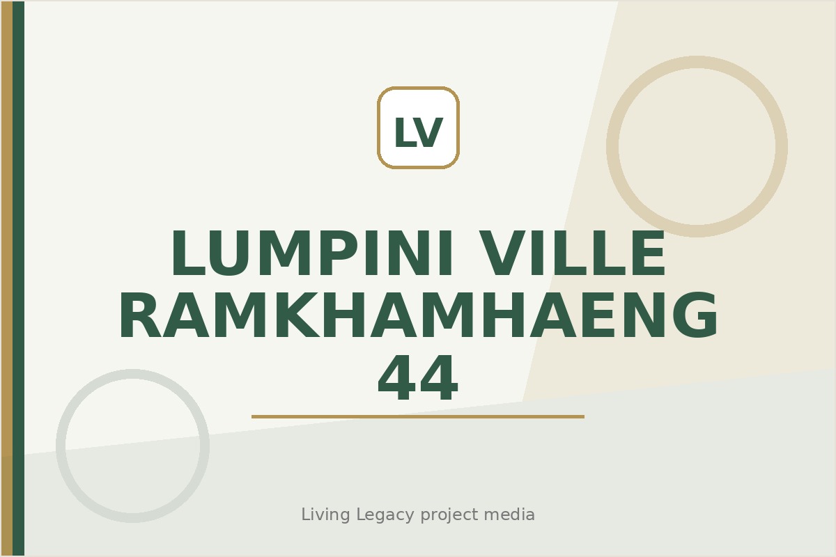 Lumpini Ville Ramkhamhaeng 44 project
