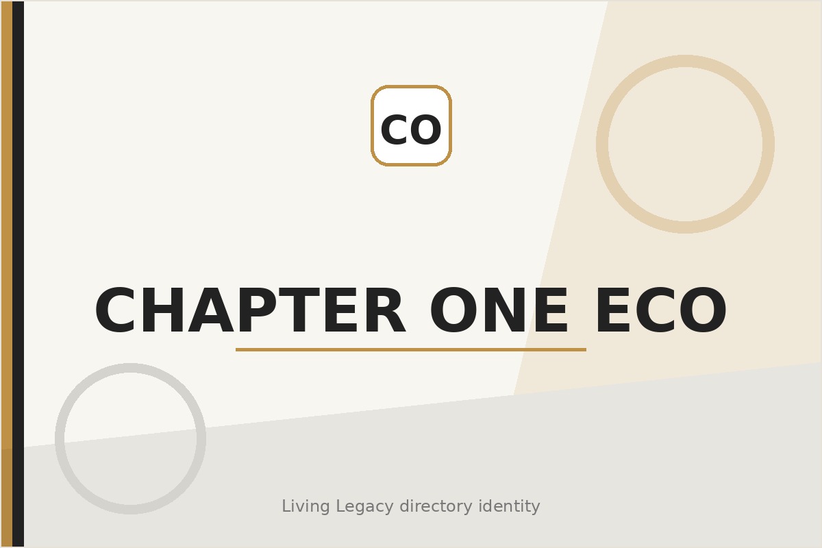 Chapter One Eco project