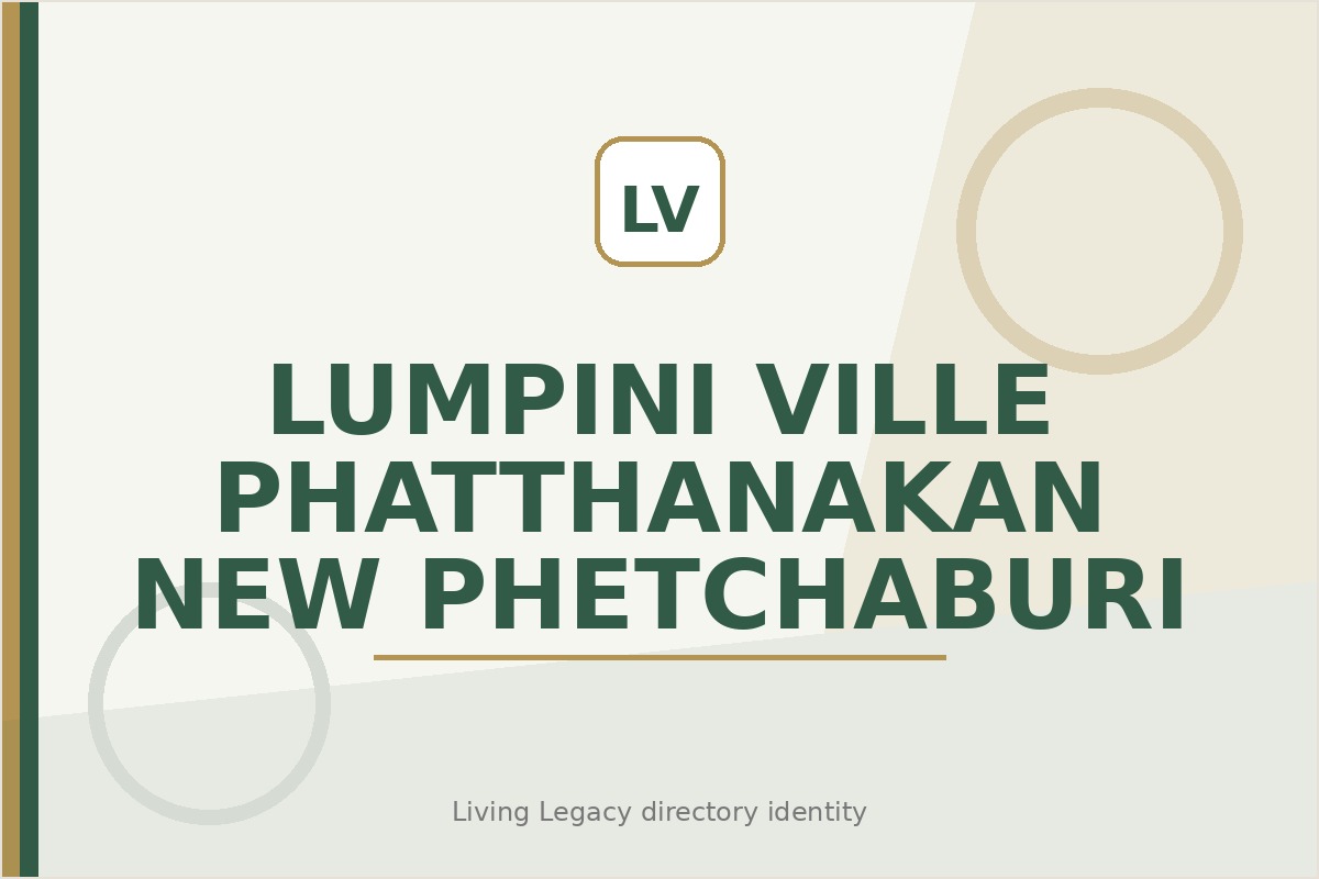 Lumpini Ville Phatthanakan - New Phetchaburi