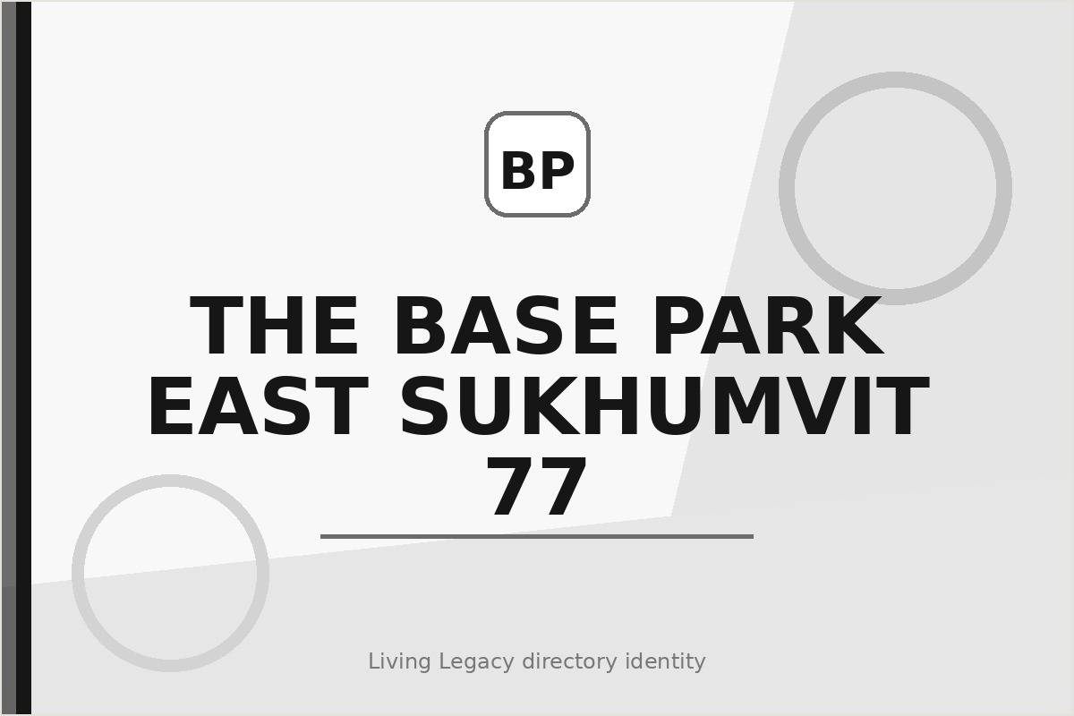 The Base Park East Sukhumvit 77 project
